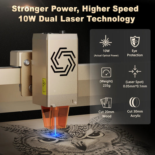 ORTUR Laser Master 3 Laser Engraving Machine Gold