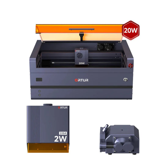 Ortur H20 Laser Engraving & Cutting Machine 2W IR/10W/20W/40W